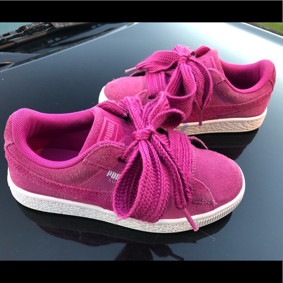 fuchsia puma shoes